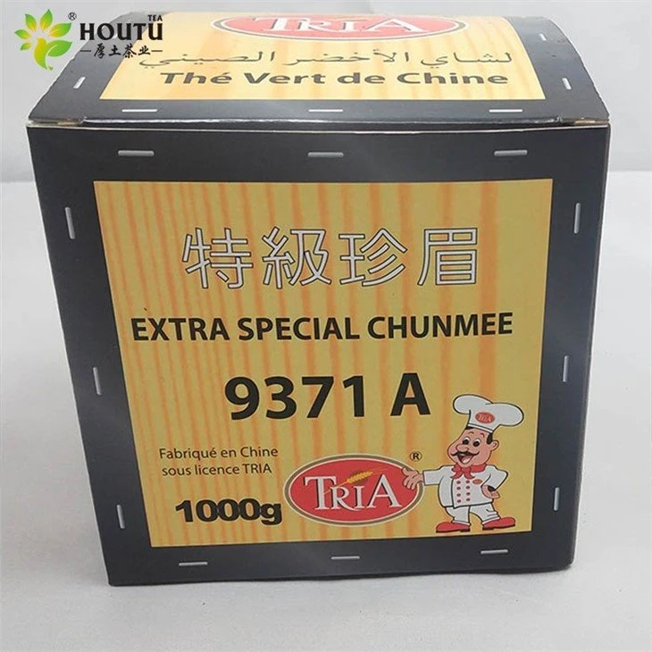  Bulk Packaging Factory chinese green tea 9371A  Chunmee Tea to Morocco Libya 